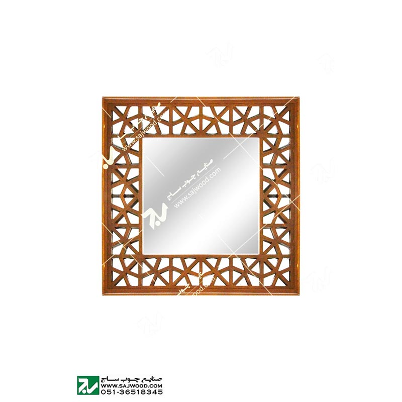 ایینه دیواری،تمام قدی چوبی سنتی گره چینی مشبک