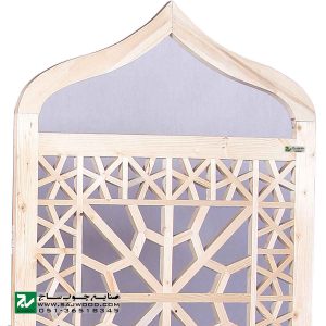 پاراوان پارتیشن متحرک سنتی چوبی صنایع چوب ساج مدل 501
